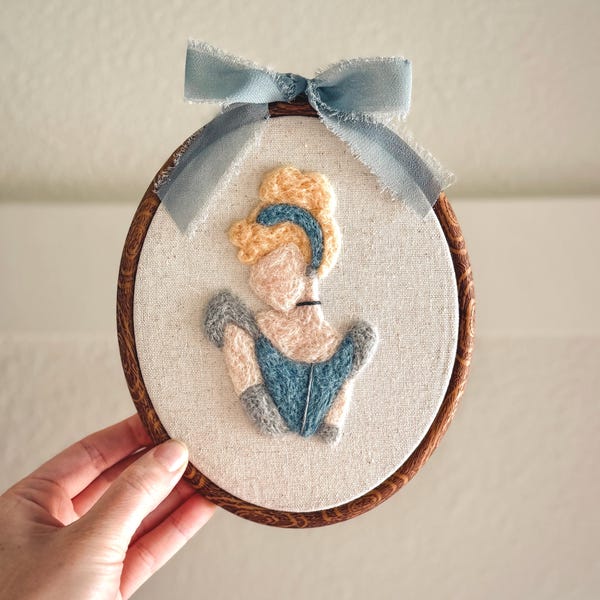 Cinderella Inspired Nursery Decor, Personalized Princess Wall Art, Fairytale Girl Room Decor, Girls Room Decor, Baby Shower Gift