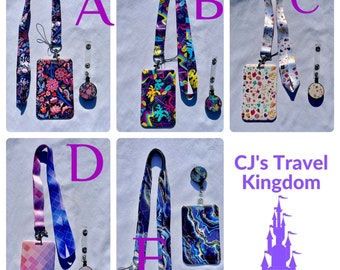 Lanyard with ID holder and badge clip