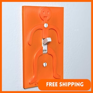 Light Switch Cover, Lite Switch, Light Switch Plate, Decorative Switch, Outlet Cover, Plate Cover, Funny Gag Gift, Flick Me Light Switch