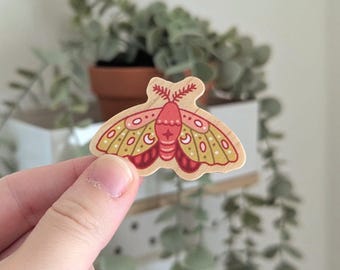 Celestial Forest Moth | Wooden Pin