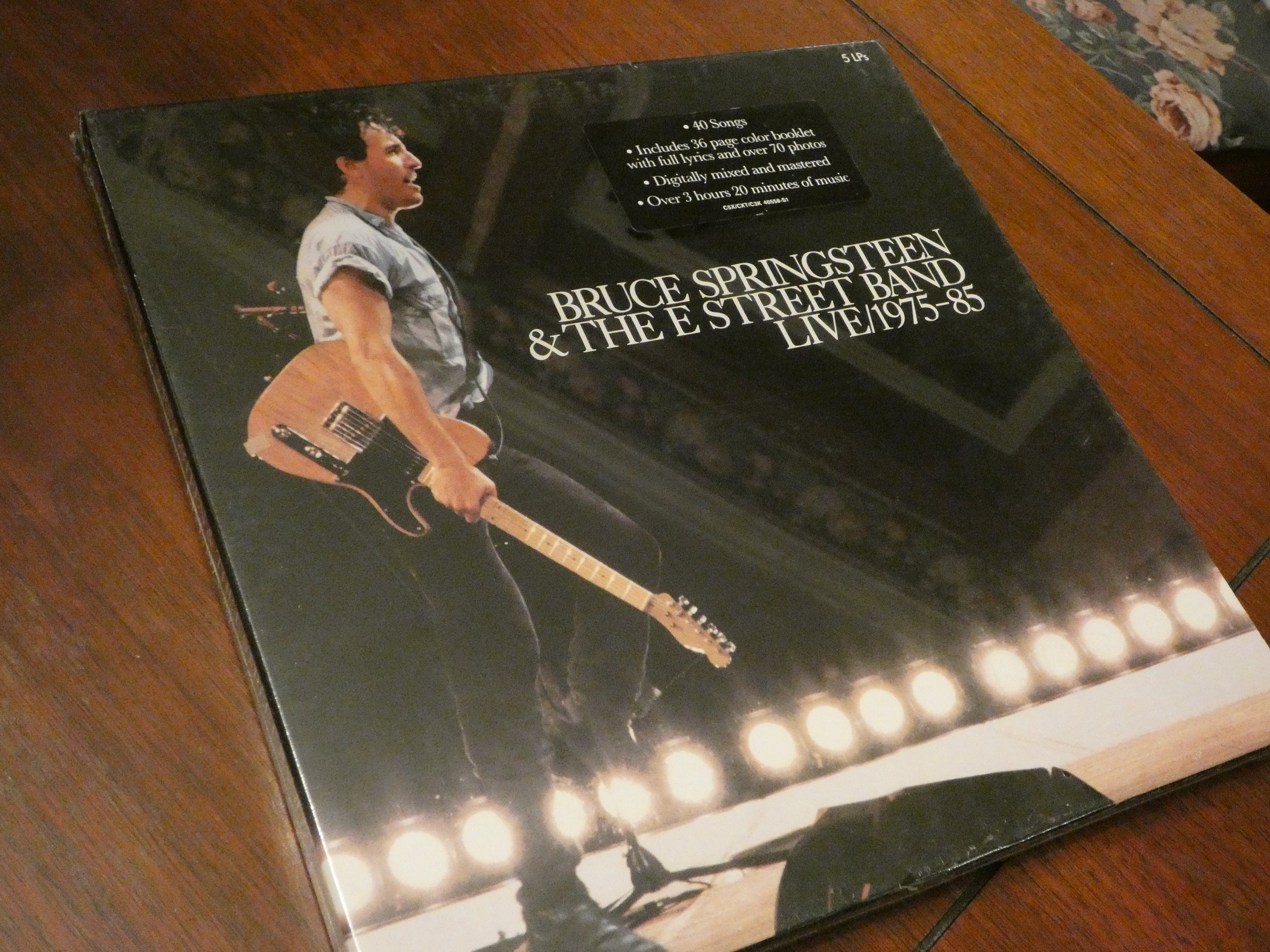 hungersnød Køre ud repræsentant Bruce Springsteen Live 1975/85 Vinyl Lp Vintage Box Set Sealed - Etsy