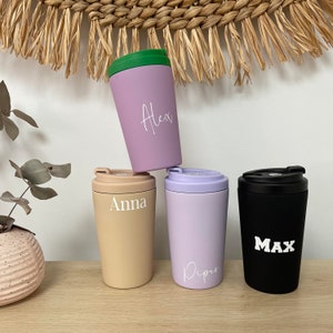 Personalised Coffee Keep Cup | Insulated | Metal | 350ml