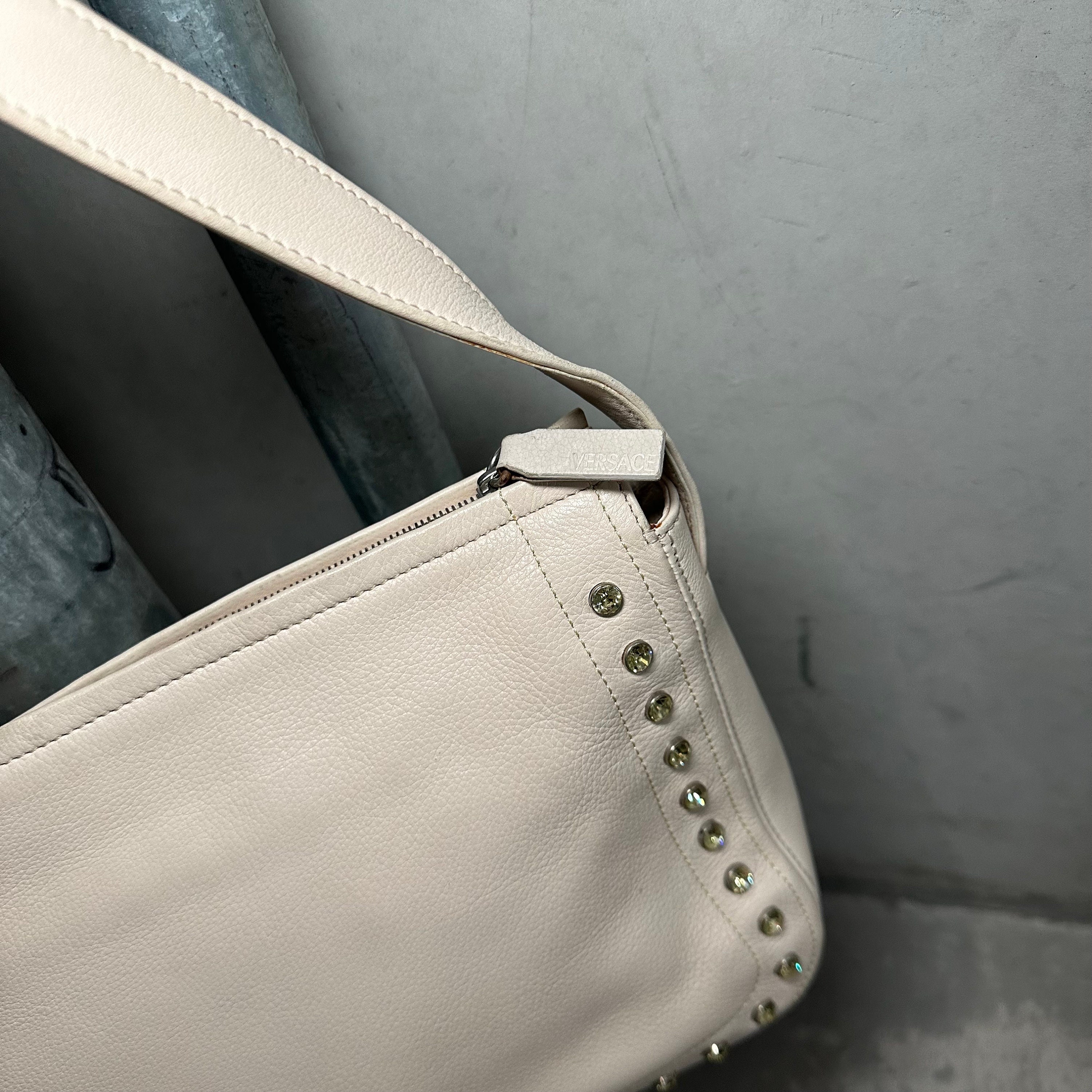 Versace studded bag cheap