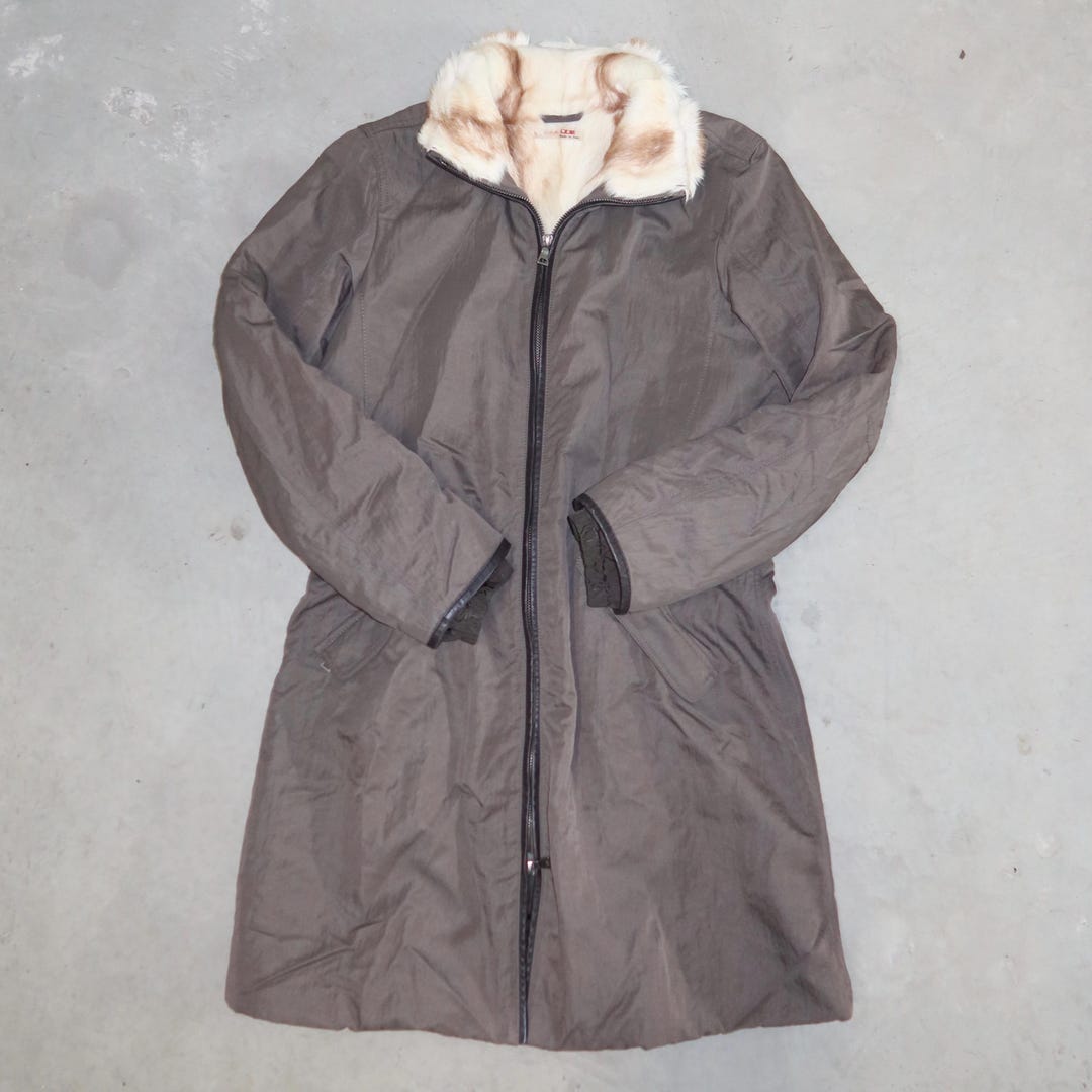 SS00’ Prada Sport Goat Fur Lined Jacket Prada Sport Goat Fur Lined Coat - Etsy