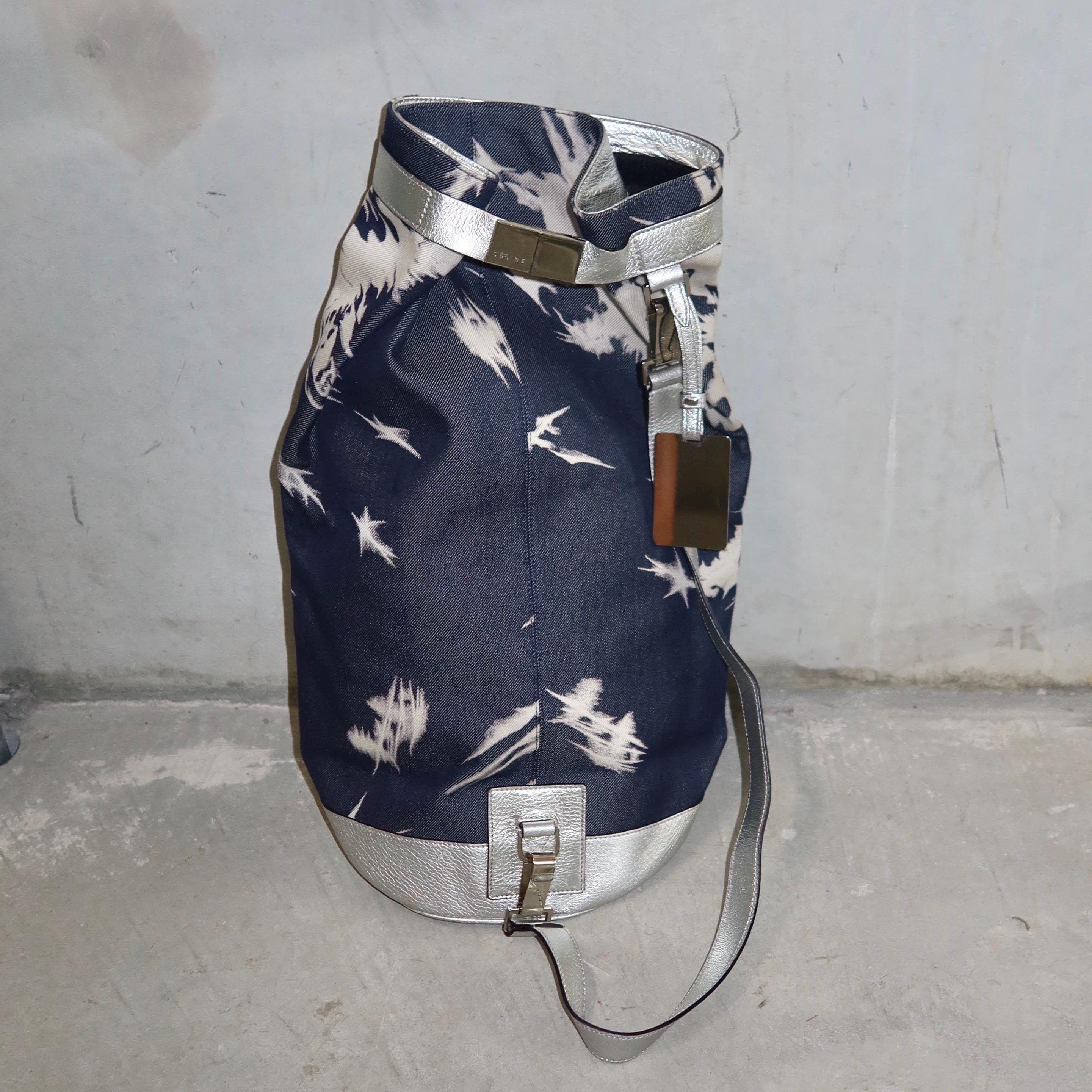 CELINE ネイビーデニム 長財布 保存袋付き Celine Denim Bag - Etsy Denmark