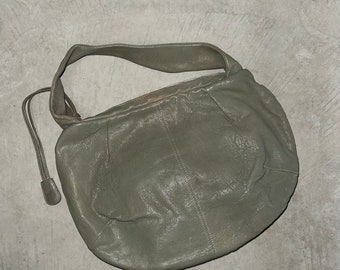 Sac en cuir vert clair Marni