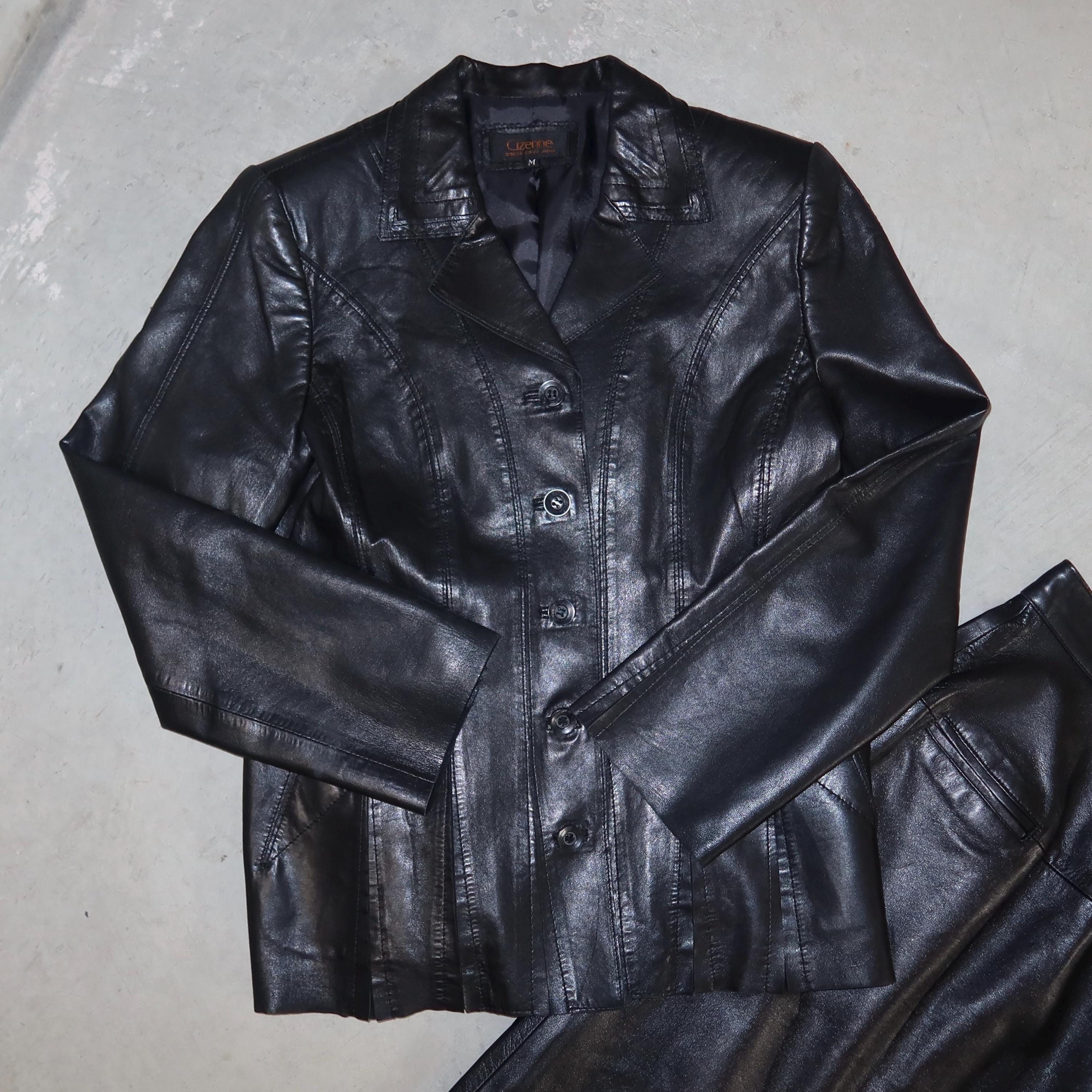 Vintage Japanese Leather Set - Etsy