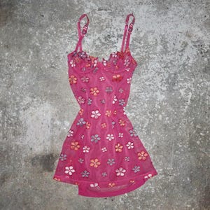 La Perla Pink Floral Slip