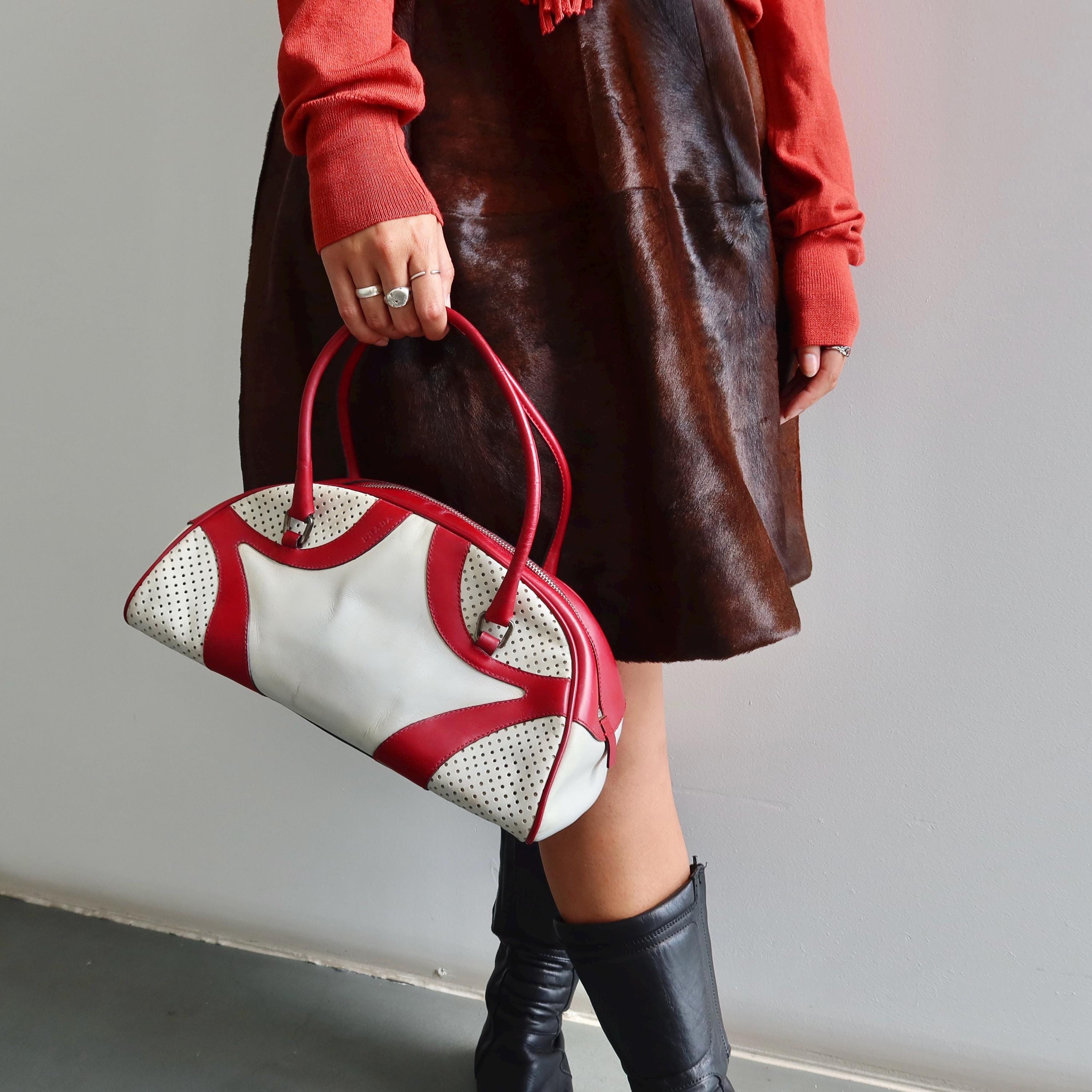prada archive bowling shoulder bag 【公式通販】