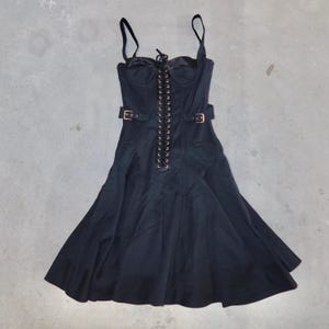 Dolce & Gabbana SS2007 Corset Lace Up Dress