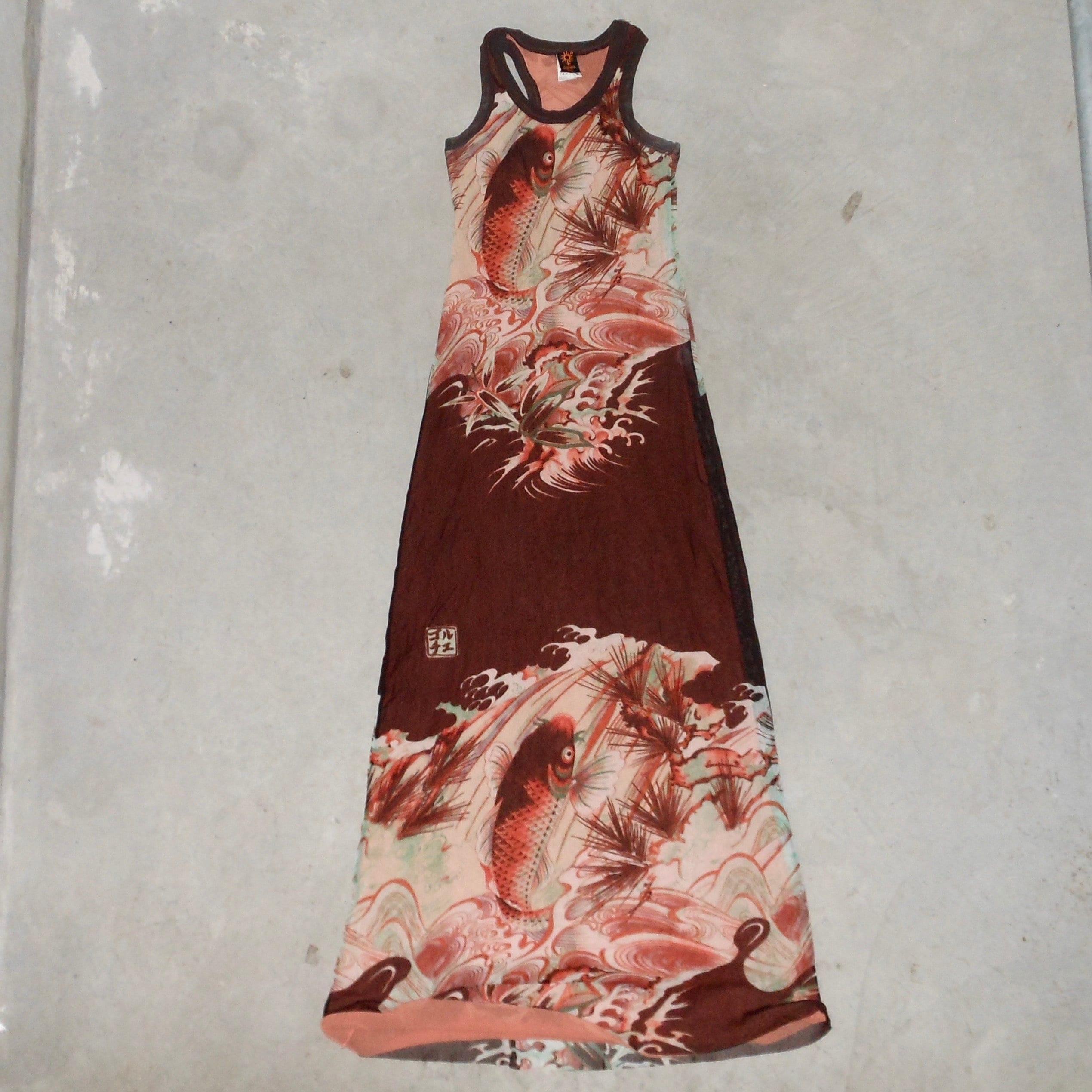 Jean Paul Gaultier Soleil Koi Fish Mesh Dress - Etsy