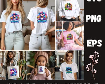 Clipart di graffiti vivaci: disegni di street art urbana (file PDF)