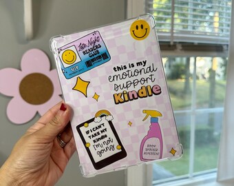 Funda transparente para Kindle, Bookish, laminados, accesorios para Kindle