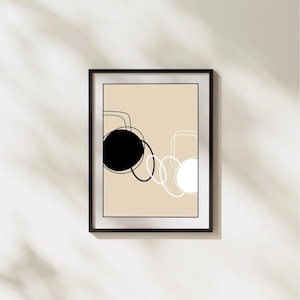 Affiche art abstrait & design