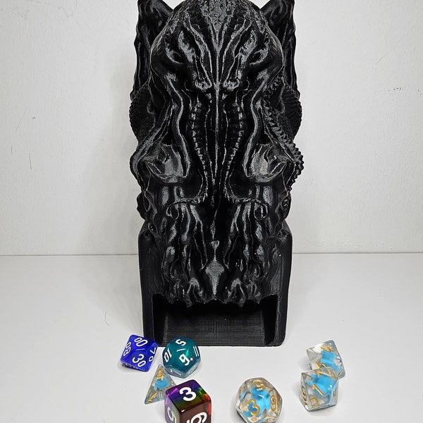 Cthulhu Idol Dice Tower