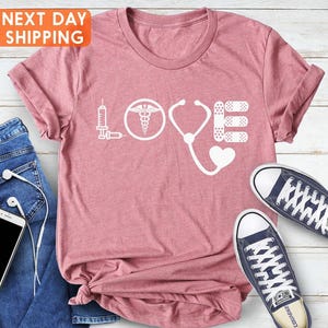 Love Nurse Shirt, Nurse Life Shirt, Nurse Gift Shirt, Nurse Week Gift, Nursing Shirt, Nursing School Shirt, Nurse Mom Gift, Nurse Tshirt
