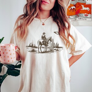Ufo Western Shirt, Retro T-Shirt, Vintage Cowboy TShirt, Rodeo T Shirt, Wild West Shirt, Western Oversized Tee, Unisex Shirt