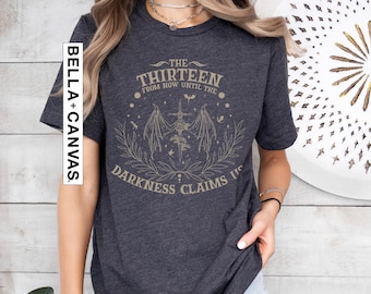 Throne of Glass Shirt, The Thirteen, Bookish Reader Tee