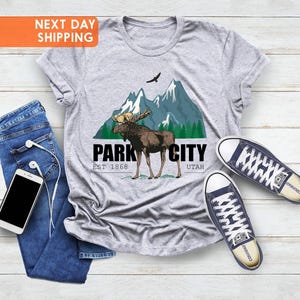 Park City Shirt, Park City Vintage Style Shirt,Mountain Shirt, Park City Gift,Adventure Shirt, Park City Utah Shirt, Snowboarding Lover Gift
