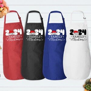 Personalized Cookie Making Crew Apron, Christmas Apron, Christmas Lights Apron, Cookie Apron, Christmas Cookie Apron, Christmas Gift