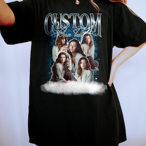 Custom Bootleg Rap Tee, custom bootleg shirt, custom photo shirt, birthday gift, husband christmas gift, custom your own bootleg shirt