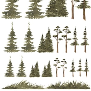 Tree #2 Overglaze Decal Sheet for Ceramic and Pottery