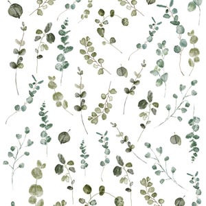Foliage Overglaze Decal Sheet for Ceramic and Pottery