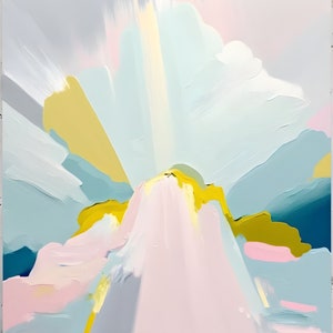 Pastel Bold Brush 5, Original by EnergyAi