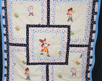 Couverture patchwork cousue à la main