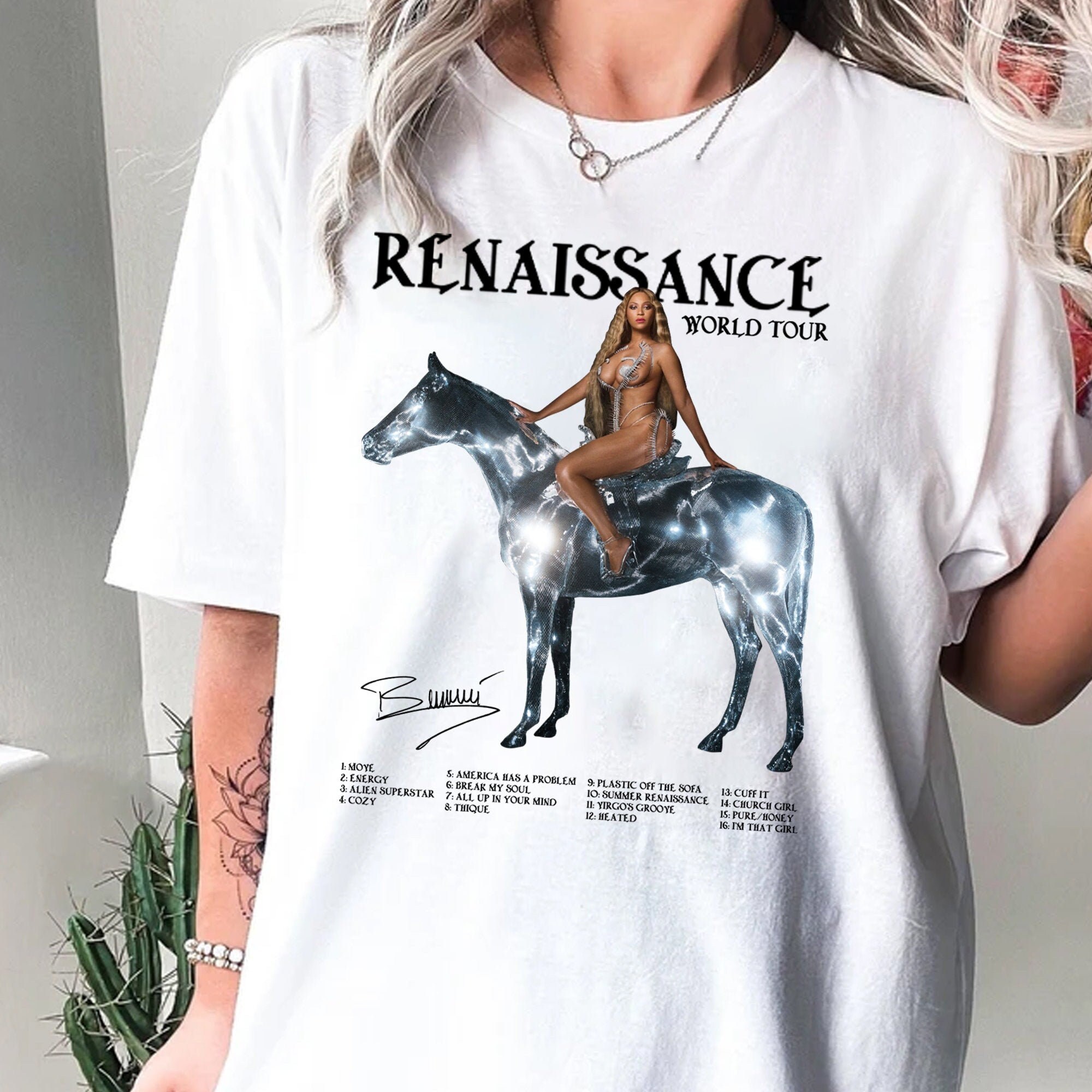 Beyonce Tour Renaissance Tour tshirt, Beyonce Gift