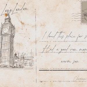 So long, London! Druk deze prachtige afbeelding af en maak er een kaart of poster van wat je maar wilt! Ontworpen door mijn Swifty-dochter.