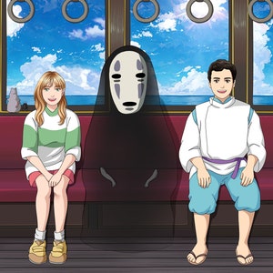 Custom Anime Portrait, Custom Couple Portrait, Personalized Gift On Birthday, Christmas, Valentine&#39;s Day For Him/ Her