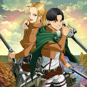Benutzerdefiniertes Anime Portrait, Anime Paar Portrait von Fotos, personalisiertes Geschenk für Sie oder Ihn zum Geburtstag, Weihnachten, Valentinstag