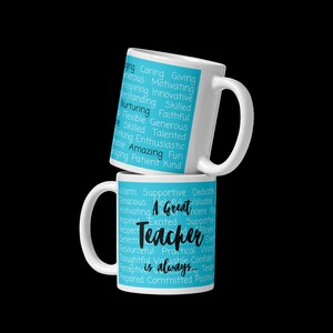 What Makes A Great Teacher Mug