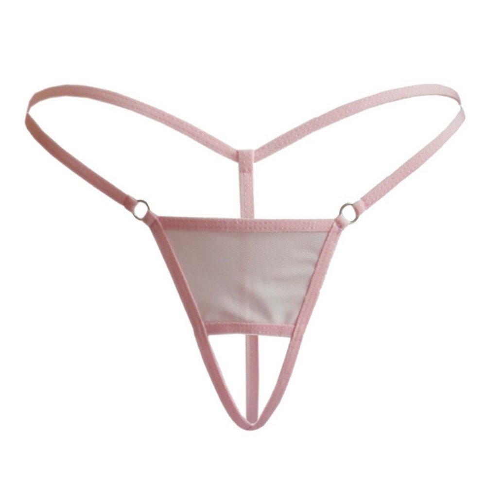 Exposing Crotchless Tanga Thong Sexy Low Waist Lingerie - Etsy