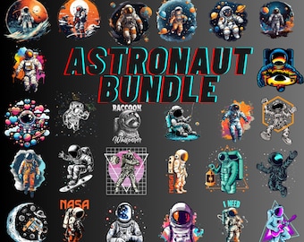 Astronaut Bundle, Astronaut Png, Space Designs, Astronaut Shirts, Astronaut vector, Spaceman Shirt, Pod Designs, Cosmos Bundle