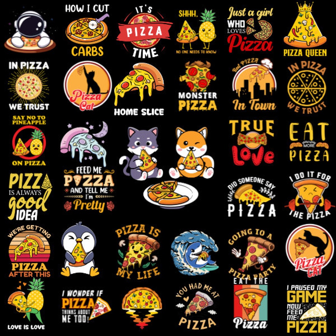 Central 23 Grußkarte 'Pizza Happiness' – Mit Aufklebern, 145x145 Mm, Für Jeden Anlass