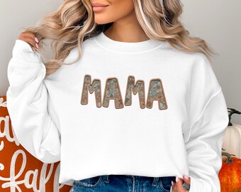 Mama Floral T-Shirt, Perfect Mothers Day Gift, Casual Mom Outfit, Birthday Present, Soft Cotton Tee