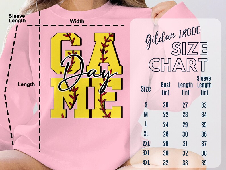 Game Day Softball Mom Sweatshirt, Perfect Mothers Day Gift, Casual Mom Hoodie, Trendy Sports T-Shirt for Mom Birthday image 4