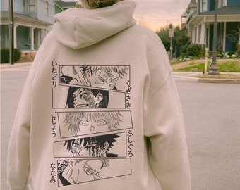 Vintage Anime hoodie, Anime lover gift, Anime merch, Anime Lover Sweatshirt, Hoodie gift, Sweater, Anime Gift, Gift for anime fan, Gifts