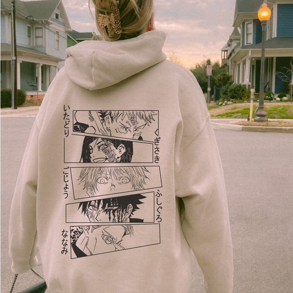 Vintage Anime Hoodie, Anime Lover Gift, Anime Merch, Anime Lover Sweatshirt, Hoodie Gift, Sweater, Anime Gift, Gift For Anime Fan, Gifts New Hoodies
