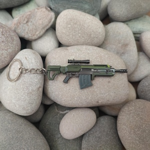 HellDivers Die-cast R-36 Eruptor Keychain