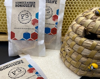 Snow Magic Honey Soap from our own apiary - mild and pure - with olive oil