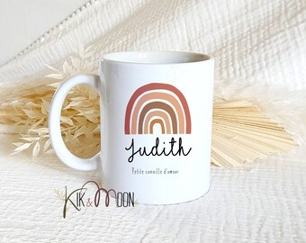 Personalized mug, child mug / personalized mug, name mug/child's name mug/rainbow mug/rainbow