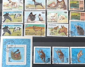 Animal Stamps, 1980s