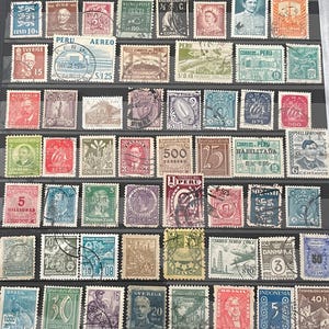 Briefmarken der Welt, 1910 bis 1950