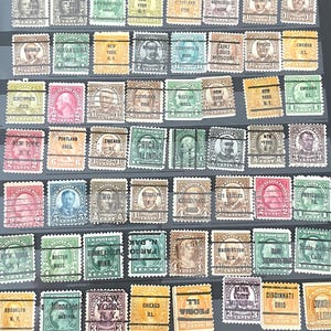 Stamps of the USA, 1930s