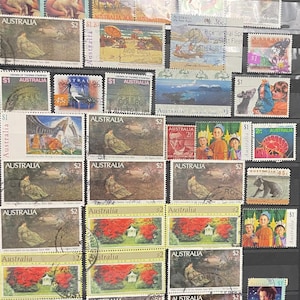 Timbres d'Australie, 1970 à 1980