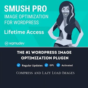 Wp Smush Pro Latest version (v. 3.16.2) WordPress Image Optimization Compress and Lazy Load Images Convert WebP Lifetime Updates GPL