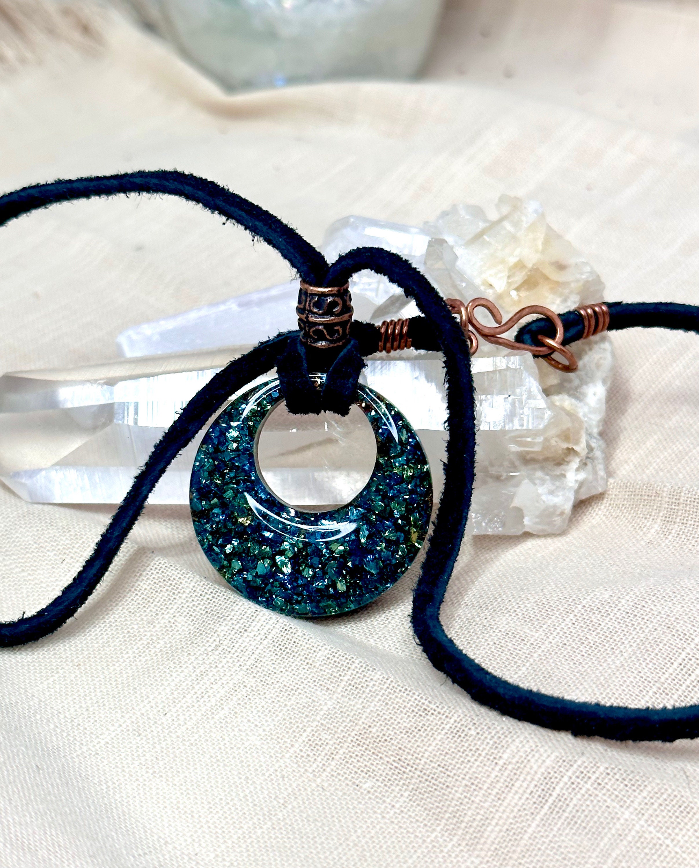 未使用 OX JEWELRY GLASS CORD NECKLACE MB OX JEWELRY GLASS CORD and NECKLACE | MB -there
